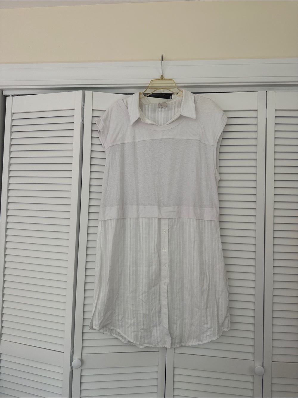 Anthropologie 9 His S'CL Shirt Dress